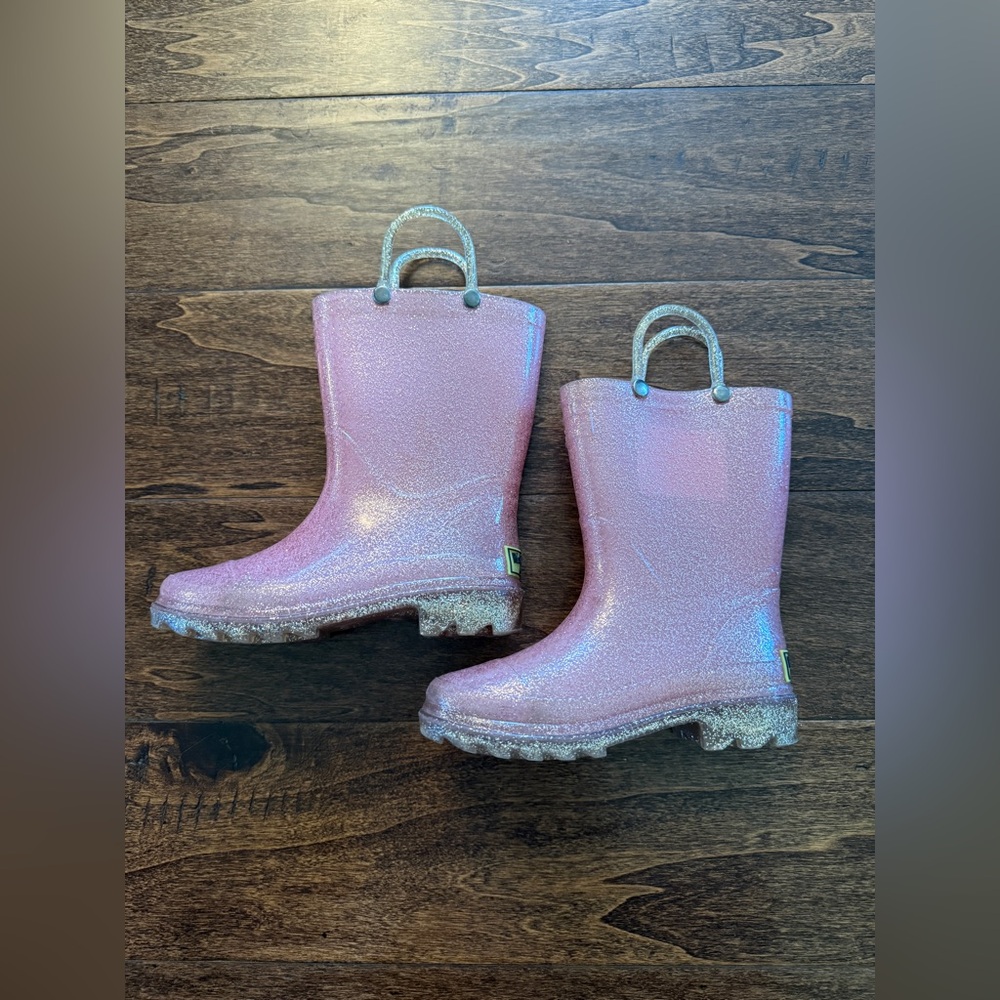 Western Chief Sparkly Pink Boots